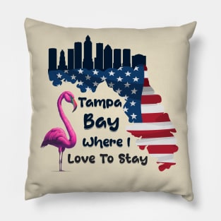 Tampa Bay Love Pillow