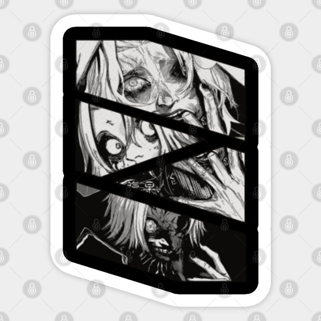 Seidou Takizawa Tokyo Ghoul Tōkyō Guru Anime Cool Manga Panel Design Seidou Takizawa Tokyo Ghoul Tky Autocollant Teepublic Fr