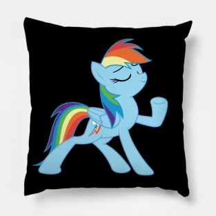 Rainbow Dash Strikes A Pose Pillow