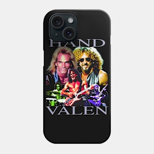 Hand Valen - Rock Music Band Guitar That Rocks Very Loud 80's Very Cool (parody) Phone Case