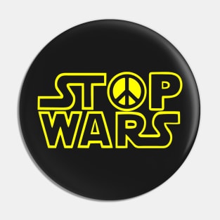 STOP WARS CND Pin