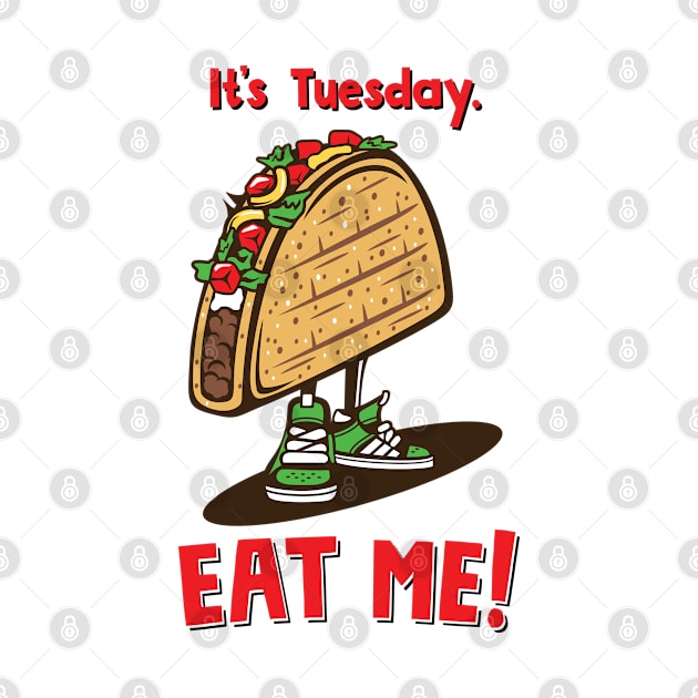 Taco Tuesday Red by graphiczen