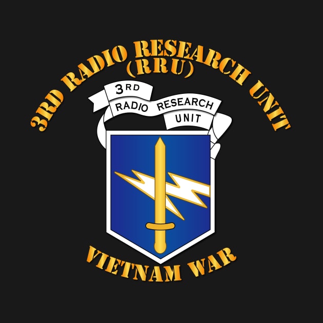 3rd Radio Research Unit Mobile Det  - Vietnam War - Blue by twix123844