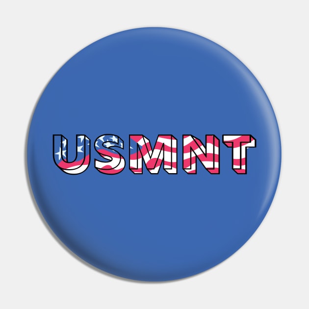 USMNT Pin by MAS Design Co