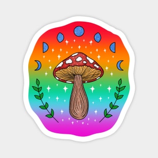 Celestial Mushroom Magnet