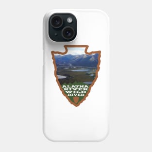 Alatna River Wild River photo arrowhead Phone Case