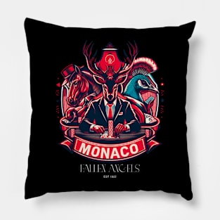 Fallen Angels Monégasque Animalia Pillow