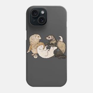 Playful Ferrets Phone Case