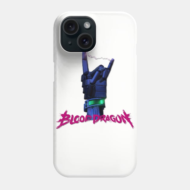 Blood Dragon Phone Case by Kryscos