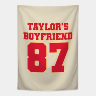 Taylor's Boyfriend Travis Kelce 87 Tapestry