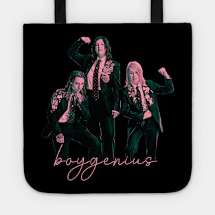 boygenius | Pink Comic Style Tote