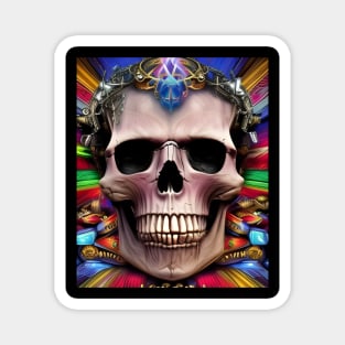 magic skull Magnet