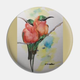 Rufous hummingbird Pin