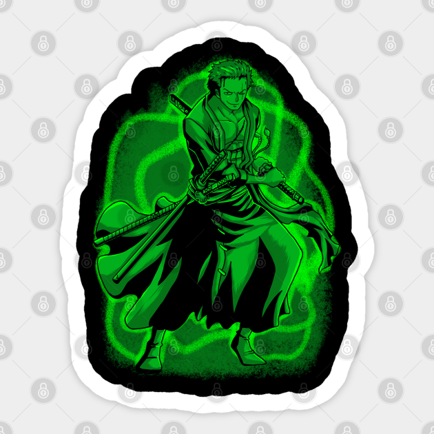 Roronoa Zoro Zoro Sticker Teepublic