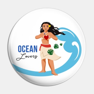 The Ocean Lovers Pin