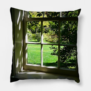 Summer - Summer Day Through the Window Pillow