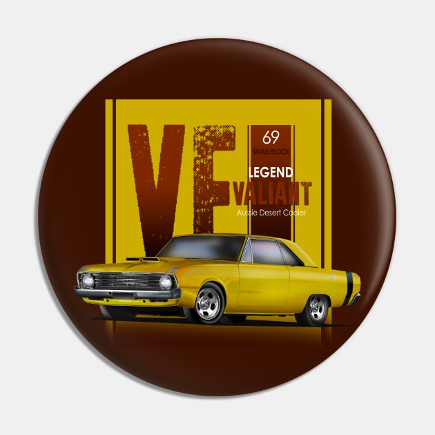 VF Chrysler Valiant Pin by hardtbonez