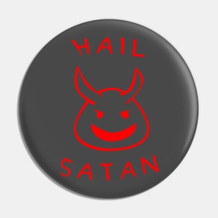 Hail Satan Pin