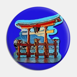 Torii Traditional Japanese Gate Pin