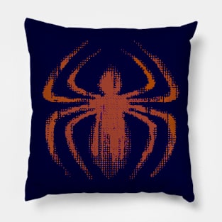 Abstract Spider Red Pillow