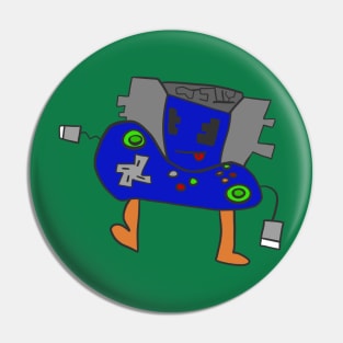 The Future of Video Games Pin