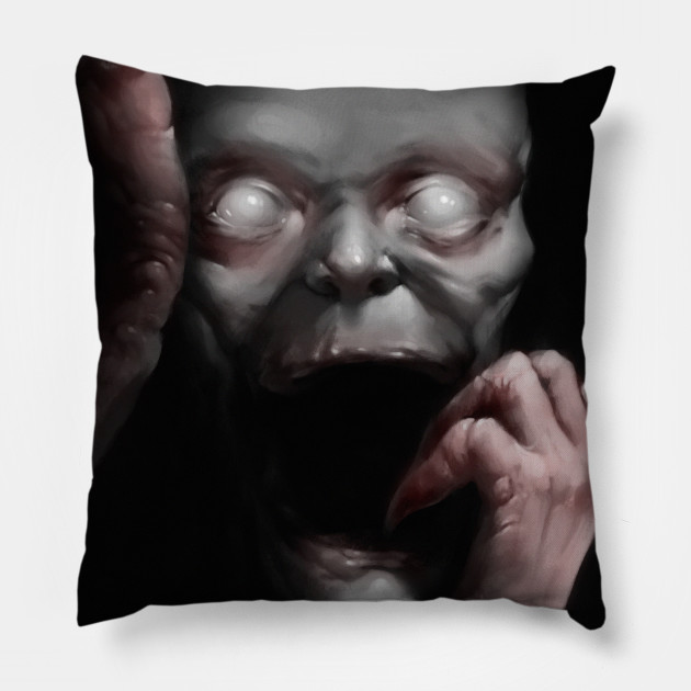 Scp 096 Darkart Pillow Teepublic