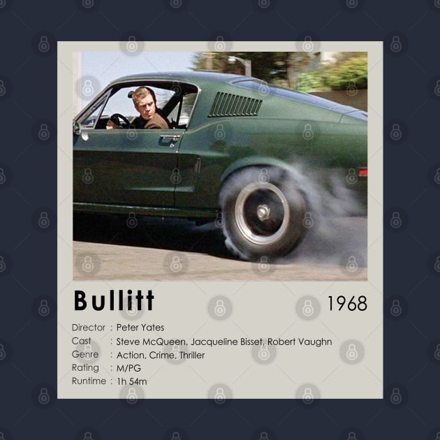 Bullitt Best Movie Scene by OlkiaArt