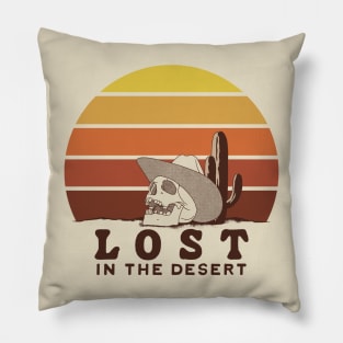 Lost in The Desert Pillow