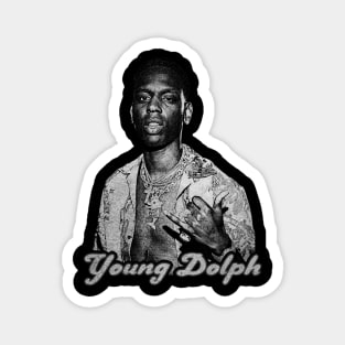 Young Dolph // 90s Aesthetic Design Magnet