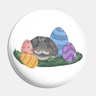 Sleeping Rabbit with the eggs Pin