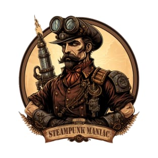Steampunk Engineer Mechanic T-Shirt