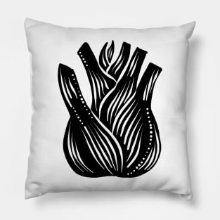 Fennel black Pillow