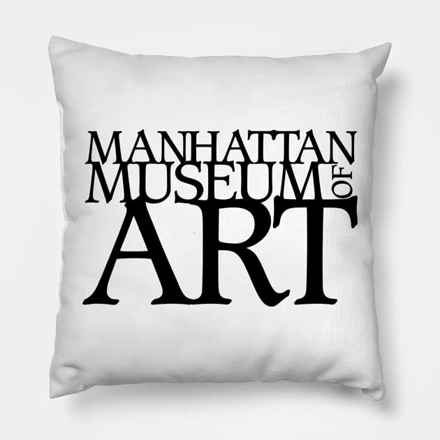 Manhattan Museum of Art Pillow by GB World Hub