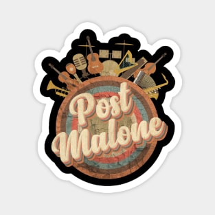 Music Tour Vintage Retro Style // Austin Richard Post Magnet