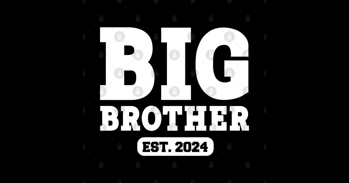 Big Brother Est 2024 Big Brother Posters and Art Prints TeePublic