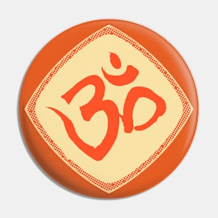 Om Spirituality Awareness Meditation Yoga Pin