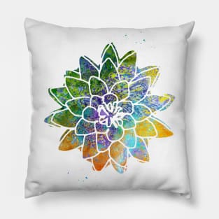 Water Lily Lotus Pillow