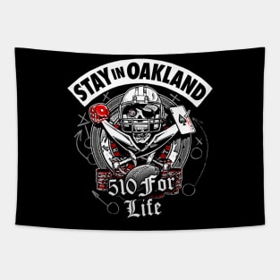 Oakland Raiders - STAY IN OAKLAND! Tapestry