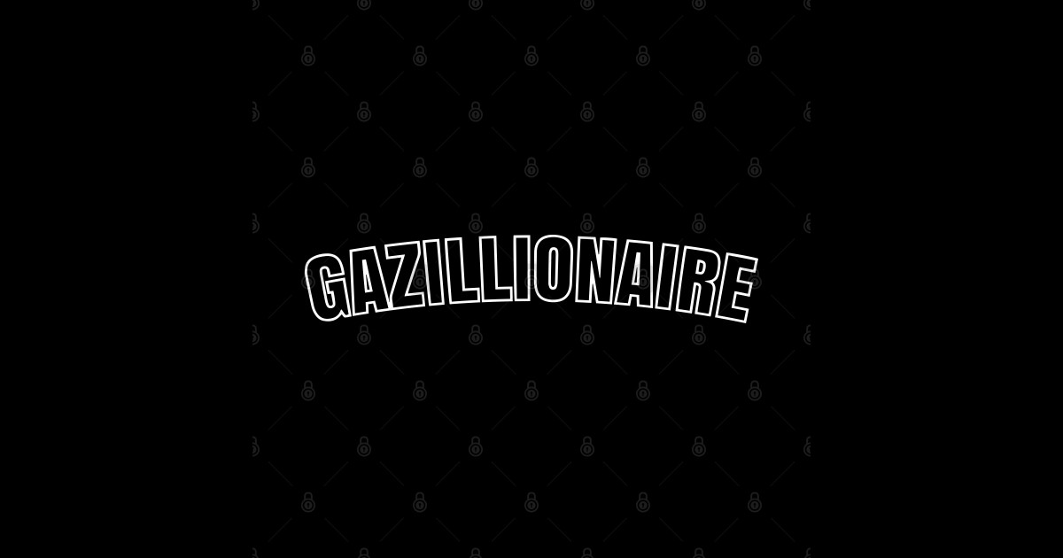 Gazillionaire "Gazillionaire Mindset" - Rich Lifestyle - Sticker ...