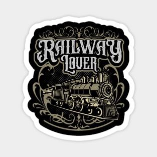 Railway Lover Magnet