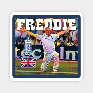 Retro Cricket - Andrew Flintoff - FREDDIE Magnet