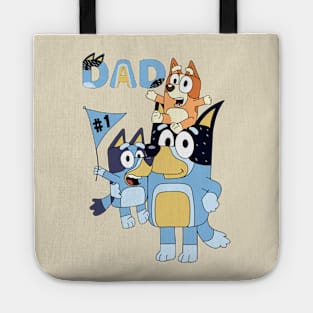 Best Dad Ever - Bluey Family Tote