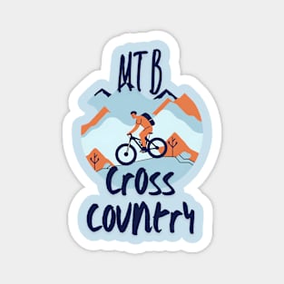 Cross Country Thrills Magnet