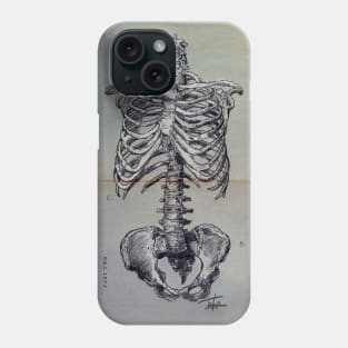 Cage (anatomy study) Phone Case