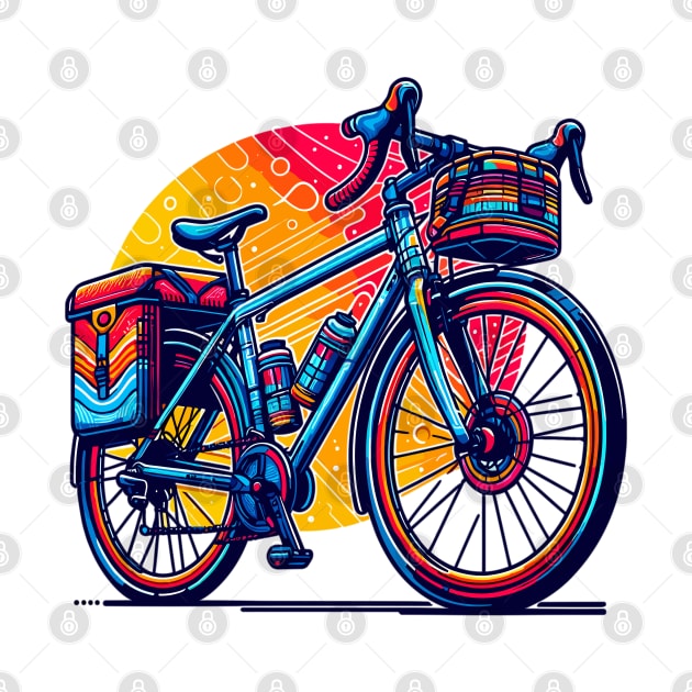 Touring Bike by Vehicles-Art