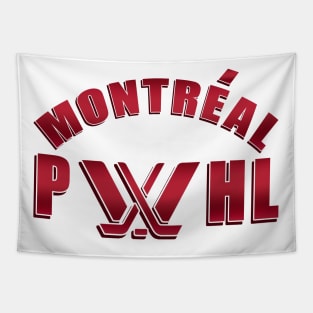 Gradient colors Montreal Pwhl Tapestry