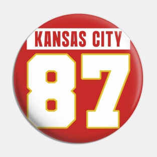 Travis kelce || Football || 87 || Front back Pin