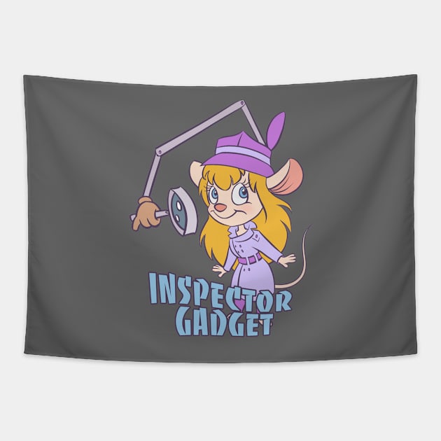 Inspector Gadget Tapestry by Ellador