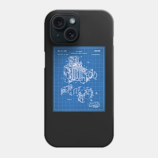 Vintage Camera Patent - Photographic Camera Art - Blueprint Phone Case