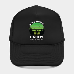 Solo Hiking Enjoy the Nature Hat